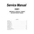 SANGEAN H201 Manual de Servicio